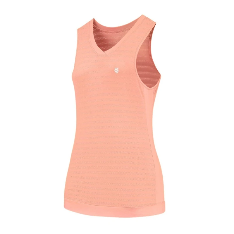 Image of K Swiss Hypercourt 2 Tank Tank Womens - Pink Pink 8