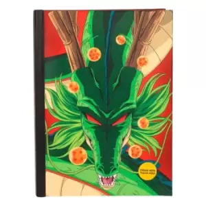 Image of Dragon Ball Z Notebook with Light Shenron Dragon