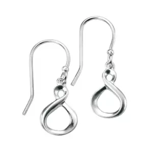 Image of Sterling Silver Infinity Loop Earrings
