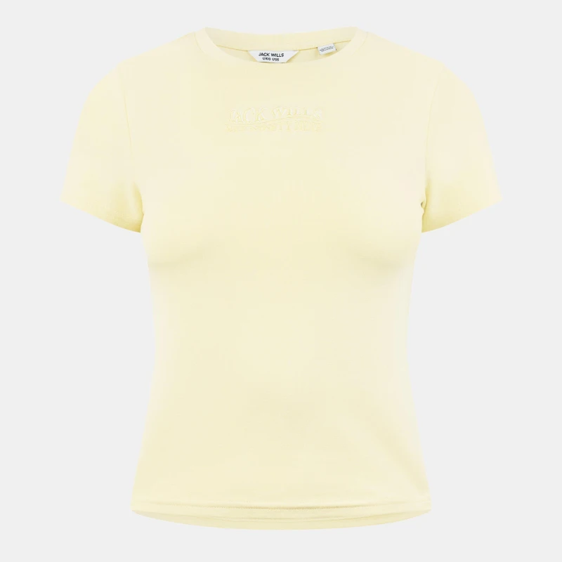 Image of Jack Wills Graphic Baby T-Shirt - Yellow Yellow 8