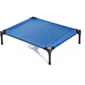 Image of Pawhut - Elevated Pet Bed Cool Cot Dog Sleep Folding Indoor Outdoor Camping 76Lcm