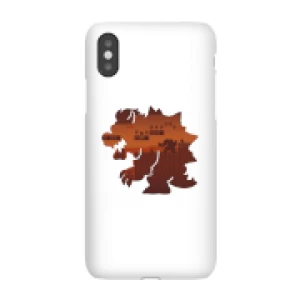 Image of Nintendo Super Mario Bowser Silhouette Phone Case - iPhone X - Snap Case - Matte