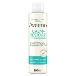 Image of Aveeno Calm & Restore Soothing Oat Toning Lotion 200ml