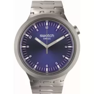 Image of Unisex Swatch Indigo Hour Big Bold Irony Watch