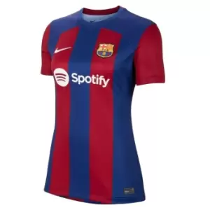 Image of Nike Barcelona Home Shirt 2023 2024 Womens - Blue