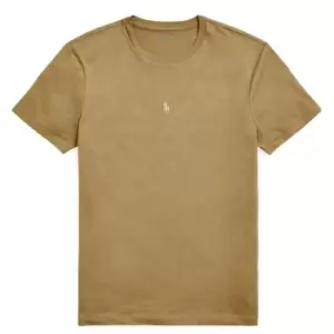 Image of Polo Ralph Lauren Centre Pp t Shirt - Brown