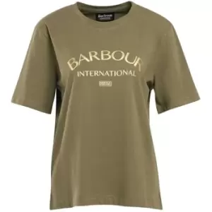 Image of Barbour International Atom T-Shirt - Green