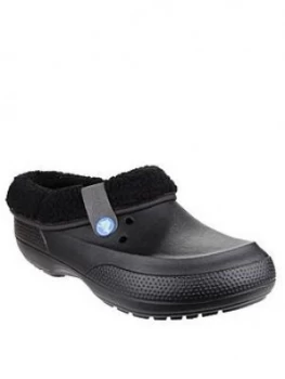 Image of Crocs Blitzen Iii Uni Lined Flat Shoe - Black