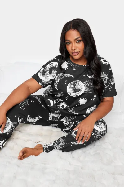 Image of Celestial Print Pyjama Set
