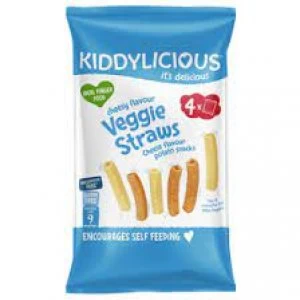 Image of Kiddylicious, Toddler snacks, Straws Multi, Cheesy