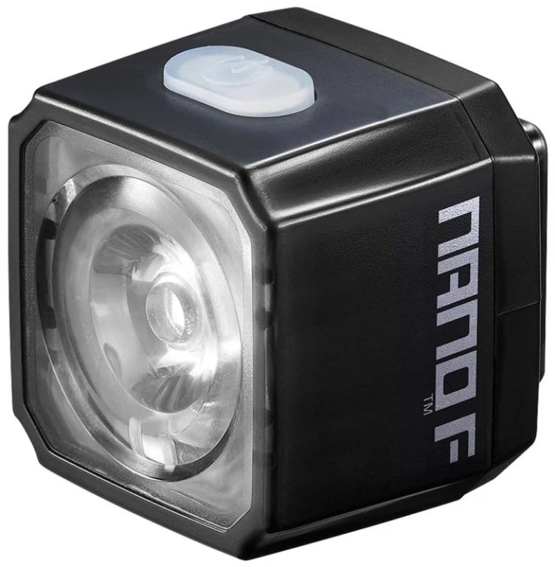 Image of Cateye Nano F Front Bike Light NO SIZE BLACK - Cycles UK