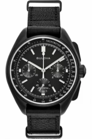 Image of Mens Bulova Special Edition Lunar Pilot Chronograph Watch 98A186