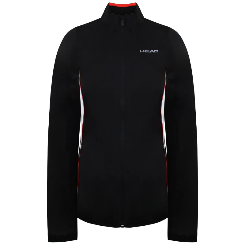 Image of Head Womens Club Logo Black Jacket Size: Medium Black Female M