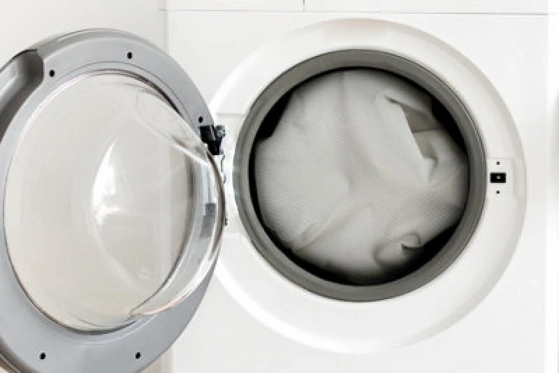 Image of RugsX Bathroom Rug Supreme Lines, Non-Slip, Soft - Green 50X80 Cm