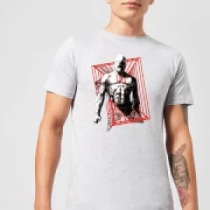 Image of Marvel Knights Daredevil Cage Mens T-Shirt - Grey - L