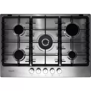 Image of Hotpoint PPH75GDFIXUK 5 Burner Gas Hob