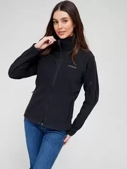 Image of Columbia Fast Trek II Fleece Jacket - Black, Size L, Women