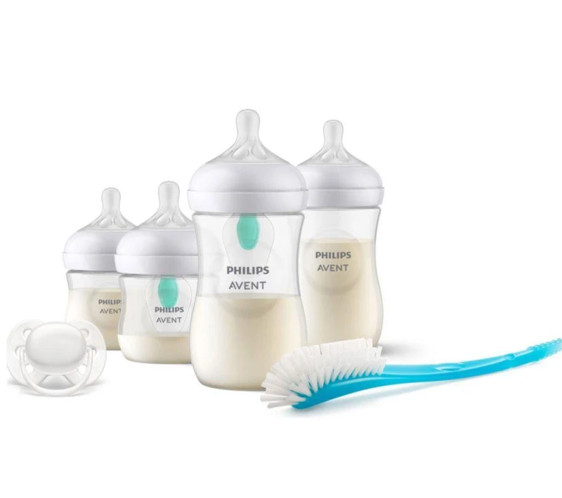 Image of Philips Avent SCD657/11 Natural Response Newborn Starter Set 2 x 125 ml + 2 x 260 ml + 2 pcs
