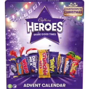 Image of Cadbury Heroes Advent Calendar 230g