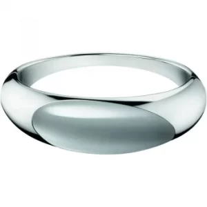 Image of Ladies Calvin Klein Stainless Steel Medium Closed Bangle