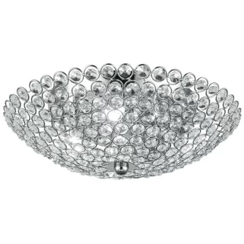 Image of Fan Europe Lighting - Fan Europe PLANET Ceiling Light Chrome, Crystals 20x15x11cm