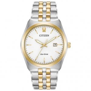 Image of Citizen Eco-Drive Mens Two Tone Bracelet Watch