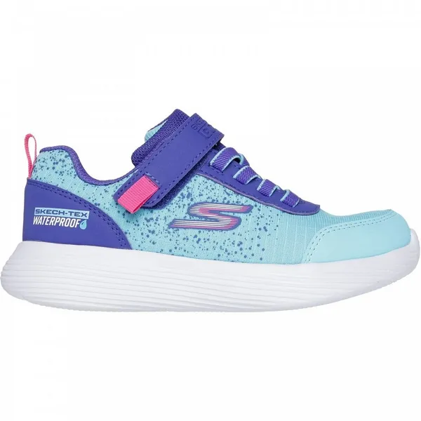 Image of Skechers Girls Go Run 400 V2 Trainers UK Size 13 (EU 32) Purple Turquoise SKE2364-PRTQ-13