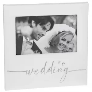 Image of Modern Script Wedding Frame 6x4