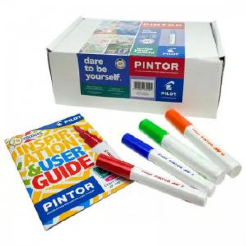 Image of Pilot Pintor Medium Tip Paint Markers Classpack Assorted Pack 48 - EXR56069PT