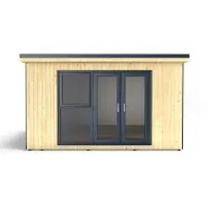 Image of Forest Garden Xtend+ 13x11 Pent Tongue & groove Cabin
