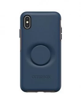 Image of Otterbox Otter+Pop For Apple iPhone XS Max, Slim And Stylish Protection + Popsockets Convenience - Go To Blue (77-61742)