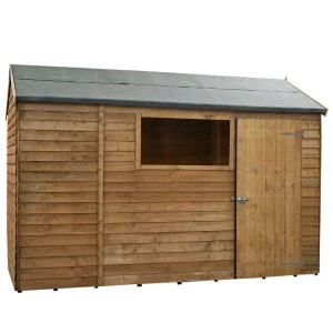 Image of Mercia Overlap Reverse Apex Value Shed - 10 x 6ft