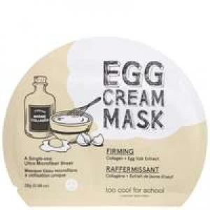 Image of too cool for school Skincare Egg Cream Mask Firming Set 5 x 28g