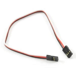 Image of Etronix 30Cm 22Awg Extension Wire W/2 Jr Male Connector