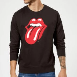 Image of Rolling Stones Classic Tongue Sweatshirt - Black