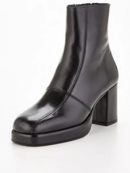 Image of OFFICE Adele Ankle Boot - Black, Size 4, Women
