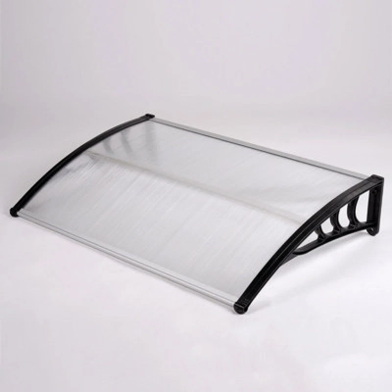 Image of Gr8 Garden Front Door Canopy Porch Rain Protector Awning Lean-To Roof Shelter 80 X 120Cm