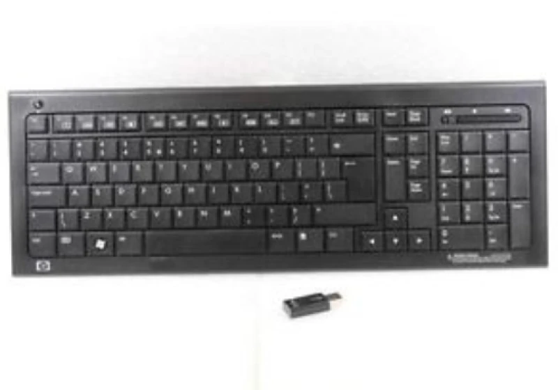 Image of HP 579710-031 keyboard RF Wireless QWERTY English Black