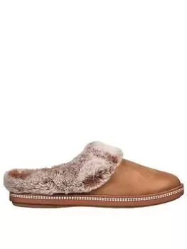 Image of Skechers Cozy Campfire Slippers, Chestnut, Size 7, Women
