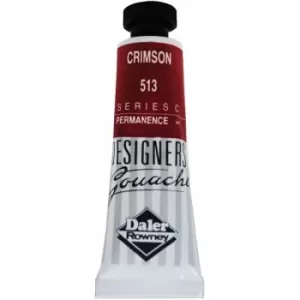 Image of Daler-Rowney 136005513 Designers' Gouache Paint 15ml Crimson