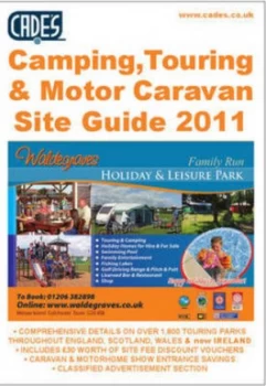 Image of Cades Camping Touring and Motor Caravan Site Guide 2011 Paperback
