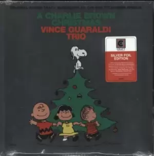 Image of Charlie Brown (Peanuts) A Charlie Brown Christmas - Silver Foil Sleeve - Sealed 2021 USA vinyl LP F-8431 / CR03556