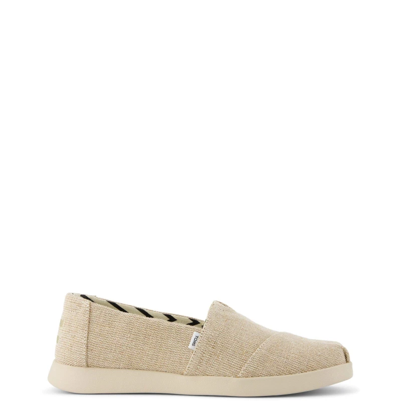 Image of TOMS Womens Alpargata Plus Shoe in Natural Size: 7 Natural Female 7
