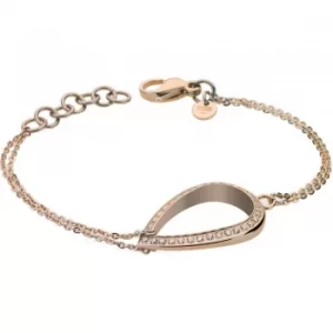 Image of Ladies STORM Rose Gold Plated Elipsia Necklace