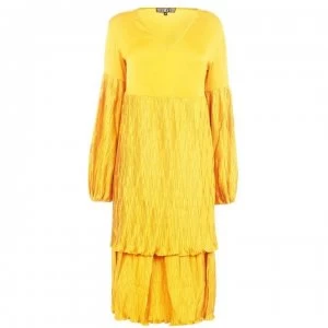 Image of Biba Balon Smock Dress - Nugget Yellow