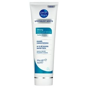 Image of Pearl Drops Strong Polished White Toothpolish 75ml
