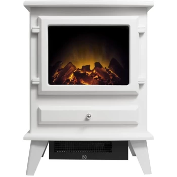 Image of Adam - Hudson Electric Stove in Textured White