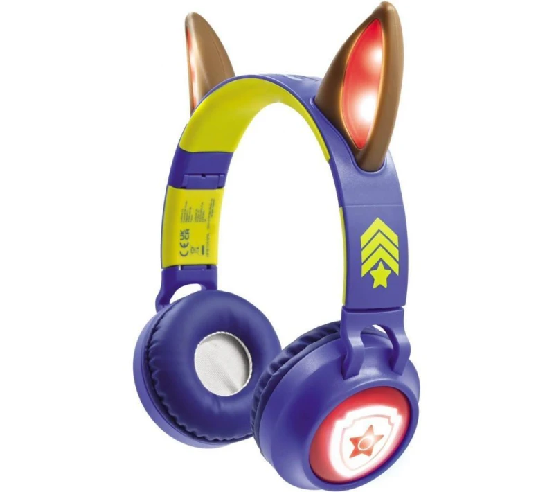 Image of Lexibook Hpbt015Pa Paw Patrol 3D Design Bluetooth Headset Headphones 85Db Blue