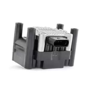 Image of RIDEX Ignition coil 689C0014 Coil pack,Ignition coil pack VW,AUDI,SKODA,Golf IV Schragheck (1J1),Golf V Schragheck (1K1),POLO (9N_),TOURAN (1T1, 1T2)