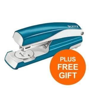 Image of Leitz NeXXt WOW Stapler 3mm 30 Sht Blu Ref 55021036L FREE LEITZ NeXXt